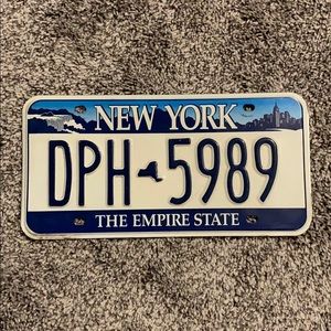 COPY - New York License Plate